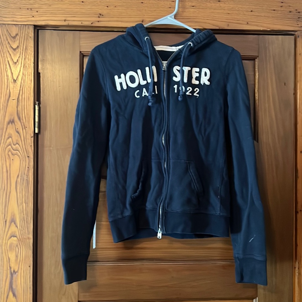 Hollister zip up jacket